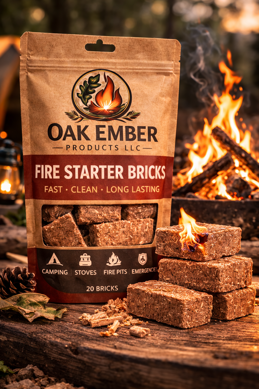 Fire Leaf Bricks